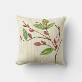 花モダン芽 クッション (正面)