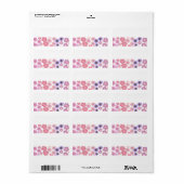 花モダン類 ラベル (フルシート)