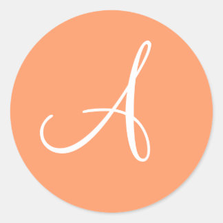 花モノグラム結婚ズ ラウンドシール