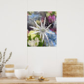 花ユニークポスター ポスター (キッチン)