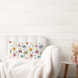 花ユニーク型モダンスタイリッシュ腰枕 ランバークッション