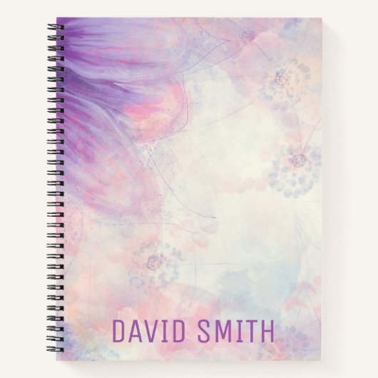 花ユニーク手帳 ノートブック (正面)