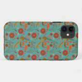 花ユニーク柄 Case-Mate iPhoneケース (裏面(横))