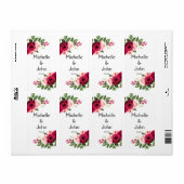 花ユーカリ緑 ラベル (フルシート)