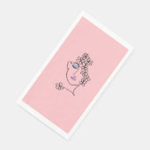 花ラインアートピンクの女性 (コーナー)