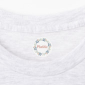 花リース名前をカスタムするラベル ラベル (貼付)