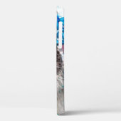 花リース油絵の猫。ウィンテ Case-Mate iPhoneケース (裏面 / 左)