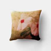 花レトロフォトスロークッション41 cm x 41 cm クッション (裏面)