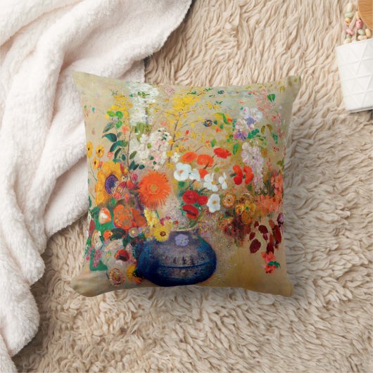 花レドン クッション (ブランケット)