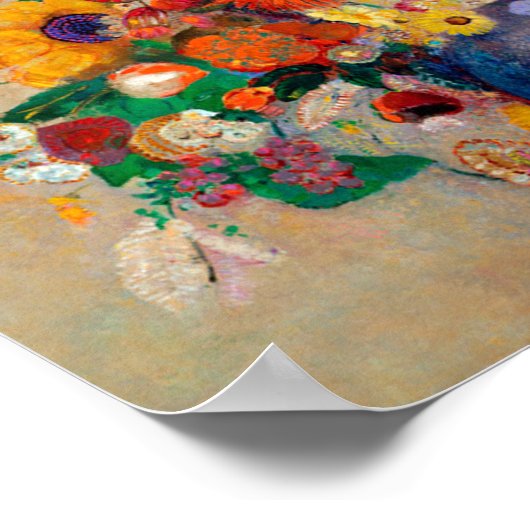 花レドン ポスター (角)