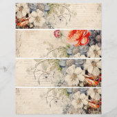 花ヴィンテージコラージュ1 (正面)