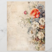 花ヴィンテージコラージュ1 (正面)