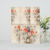 花ヴィンテージコラージュ1b 3 / 4 (スタンド正面)