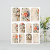 花ヴィンテージコラージュ1b 4 / 4 (スタンド正面)