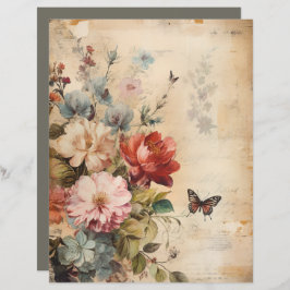 花ヴィンテージコラージュ2b