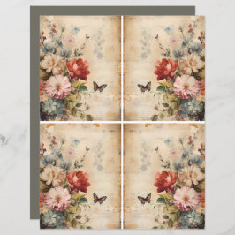 花ヴィンテージコラージュ2b