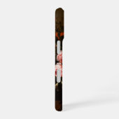 花ヴィンテージフローラアースタイリッシュト iPhone 16ケース (右側面)