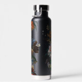 花ヴィンテージフローラアーフェイクト金ゴールドモノグラムの ウォーターボトル (右面)