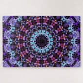 花万華鏡のように千変万化するパターンパズル ジグソーパズル (横)