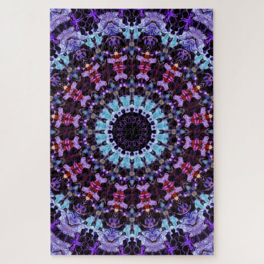 花万華鏡のように千変万化するパターンパズル ジグソーパズル (縦)