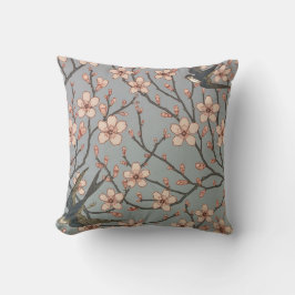 花中国のと鳥の枕 クッション