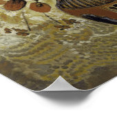 花付きエトルリア花器 ポスター (角)