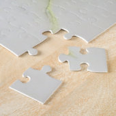 花付きガラス花瓶 ジグソーパズル (側面)