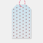 花付きガーデニングガールハッピーバースデー ギフトタグ (裏面)