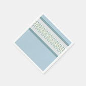 花付きデザイナー スタンダードカクテルナプキン (角)