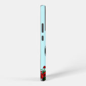 花付きバイクギフトサムスンギャラクシーケース SAMSUNG GALAXYケース (右側面)