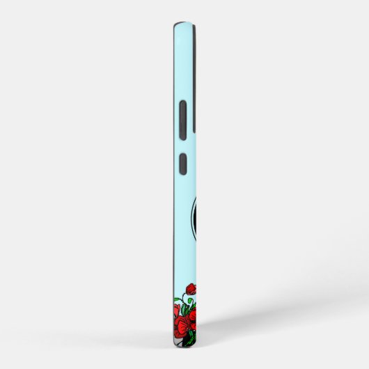 花付きバイクギフトサムスンギャラクシーケース SAMSUNG GALAXYケース (右側面)