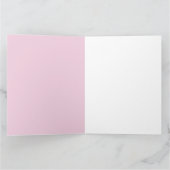 花付きピンクリボン乳がん認識度 カード (内部)