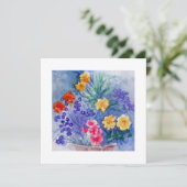 花付きフラットカード (スタンド正面)