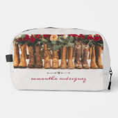 花付きブーツの列 ドップキット (正面)