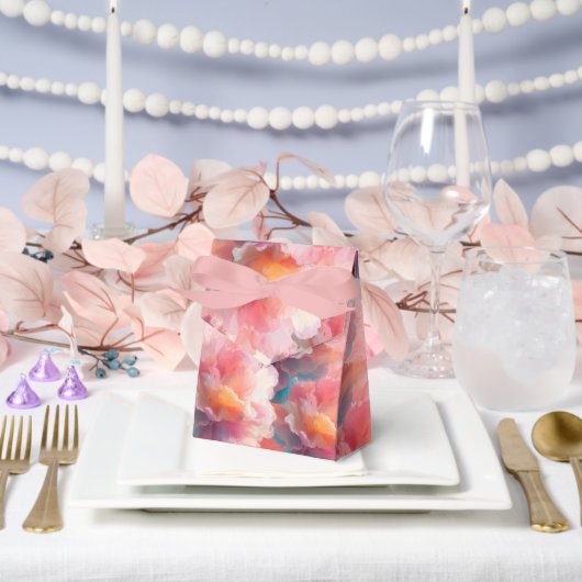 花付きボックス フェイバーボックス (ウェディング)