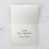 花付きリタイアサイクル カード (内部)