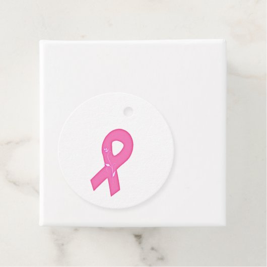 花付き乳がん認識度リボン フェイバータグ (インサイチュ)
