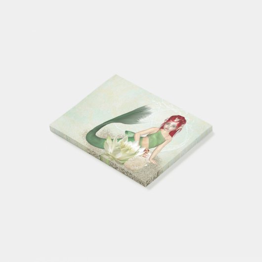 花付き人魚 ポストイット (アングル)