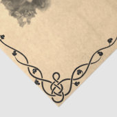 花付き女性ティッシュペーパー 薄葉紙 (詳細)