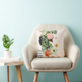 花付き女性 クッション (椅子)