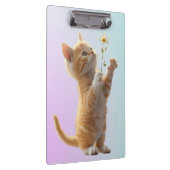 花付き子猫 クリップボード (右)