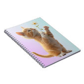 花付き子猫 ノートブック (右側)