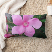 花付き屋外枕 ランバークッション (ブランケット)