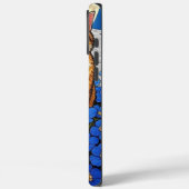 花付き猫フォンケース – フローラ猫カバー Case-Mate iPhoneケース (裏面 / 左)