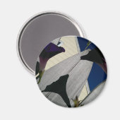 花付き磁石 マグネット (正面/裏面)