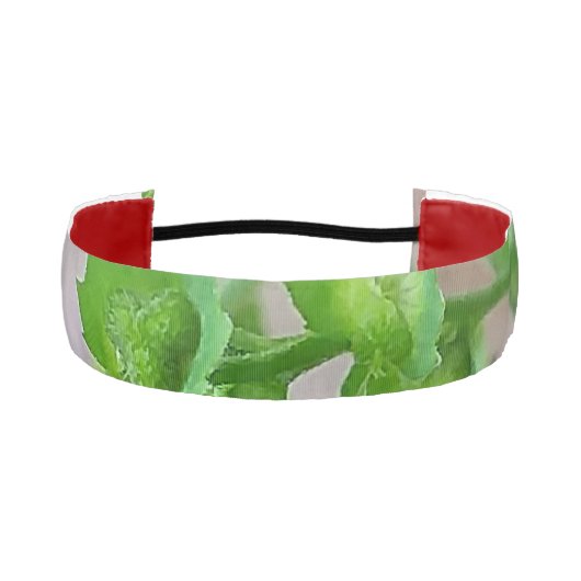 花付き自然愛好家への贈り物 アスレチックヘッドバンド (正面)