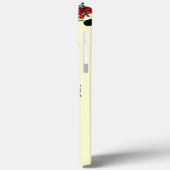 花付き自転車iPhoneケース – 色を選択 Case-Mate iPhoneケース (裏面 / 左)