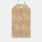 花付き花瓶，コーヒーポットとフルーツ，ファンゴッホ ギフトタグ (裏面)