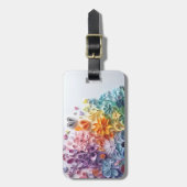 花付き荷札 ラゲッジタグ (正面縦)