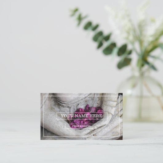 花付仏。名刺 名刺 (スタンド正面)